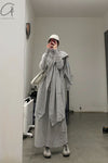 Daniel Andresen Knit Skirt Collection Handmade in Belgium DA-CARDINAL-HUI 1 Virgin wool Grey PDA7